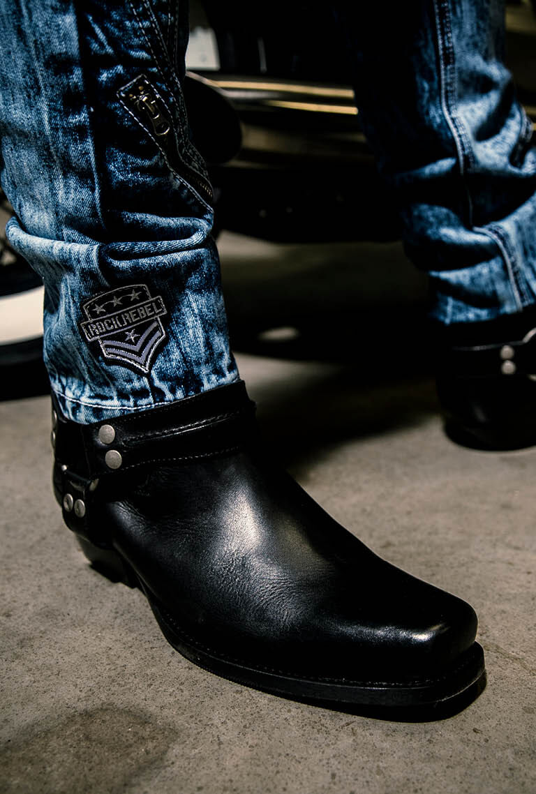 Tenue hotsell biker homme