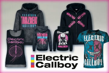 AFFICHE TON STYLE. LÂCHE-TOI DANS LA FOSSE ! / [object Object] / Avec le nouveau merch d’Electric Callboy. / Jettes-y un œil