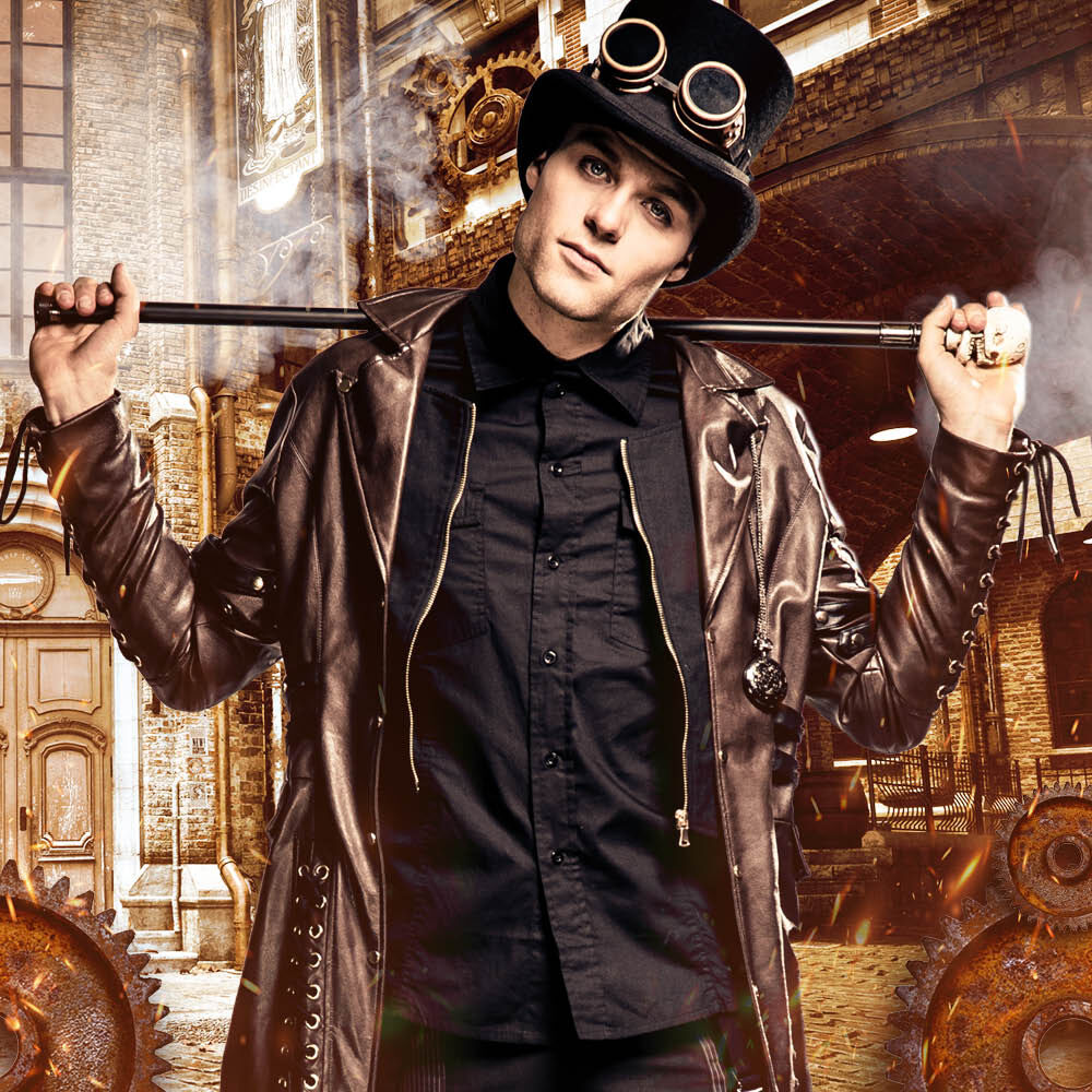 Vetement steampunk femme top