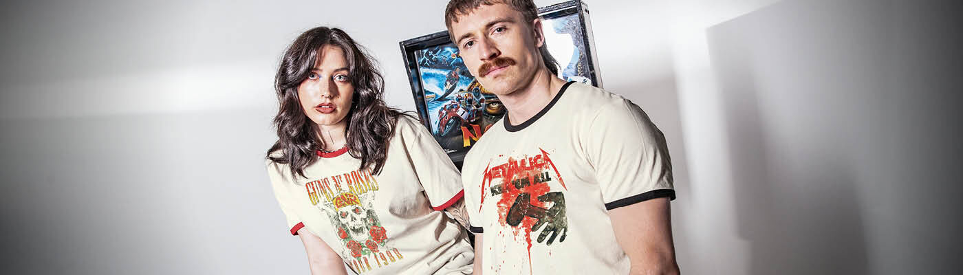 Découvrez nos t-shirts Retro Ringer