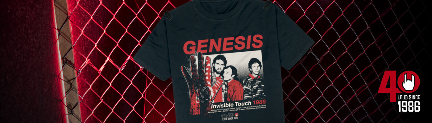 Seulement 666 disponibles ! Dépêche-toi ! / Invisible Touch est de retour avec un T-shirt spécial 40e Anniversaire ! Ne loupe pas cette exclusivité ! / Dépêchez-vous !