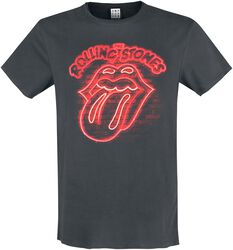 Amplified Collection - Logo Néon, The Rolling Stones, T-Shirt Manches courtes