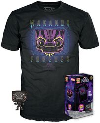 Wakanda Forever - Black Panther - Pocket Pop! & Tee, Black Panther, Funko Pop!