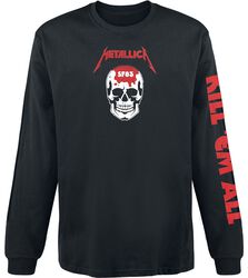 Kill 'Em All - Skull, Metallica, T-shirt manches longues