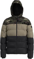 ONSMelvin Life quilted hooded jacket, ONLY and SONS, Veste d'hiver