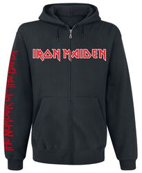 NOTB, Iron Maiden, Sweat-shirt zippé à capuche
