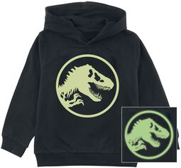 Kids - Jurassic World - Logo - Glow In The Dark, Jurassic Park, Sweat-shirt à capuche