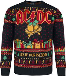 Holiday Sweater 2023, AC/DC, Pull de Noël
