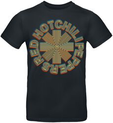 Abstract Logo, Red Hot Chili Peppers, T-Shirt Manches courtes
