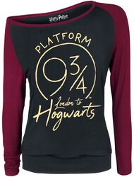 Platform 9 3/4, Harry Potter, T-shirt manches longues