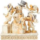 Frosty Friendship White Woodland, Mickey Mouse, Statuette