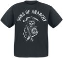 Reaper Logo, Sons Of Anarchy, T-Shirt Manches courtes