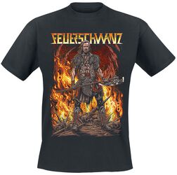Epic Warrior, Feuerschwanz, T-Shirt Manches courtes