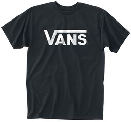 by VANS Classic kids black/white, Vans Enfants, T-Shirt Manches courtes