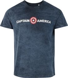 Marvel Comics Captain America Running officiel T-shirt Hommes unisexe Marvel Comics Captain America Running officiel T-shirt Hommes unisexe