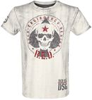 Circle Skull, RED by EMP, T-Shirt Manches courtes