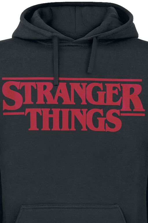 Logo Stranger Things Over Flames Sweat à Capuche
