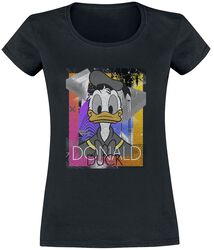 Eighties print, Mickey Mouse, T-Shirt Manches courtes