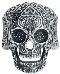 Ornament Skull, etNox hard and heavy, Bague