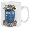 Tattoo Tardis, Doctor Who, Mug