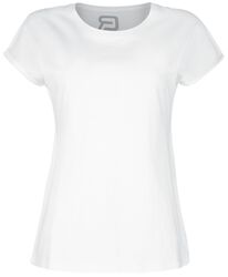 T-Shirt Blanc, RED by EMP, T-Shirt Manches courtes