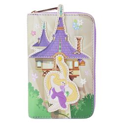 Loungefly - Rapunzel swinging from tower, Raiponce, Portefeuille