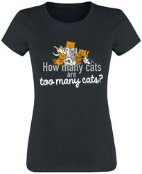 How many cats are too many cats?, Tierisch, T-Shirt Manches courtes