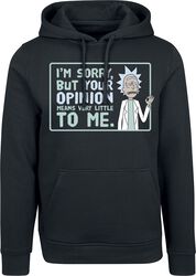 Your Opinion, Rick & Morty, Sweat-shirt à capuche