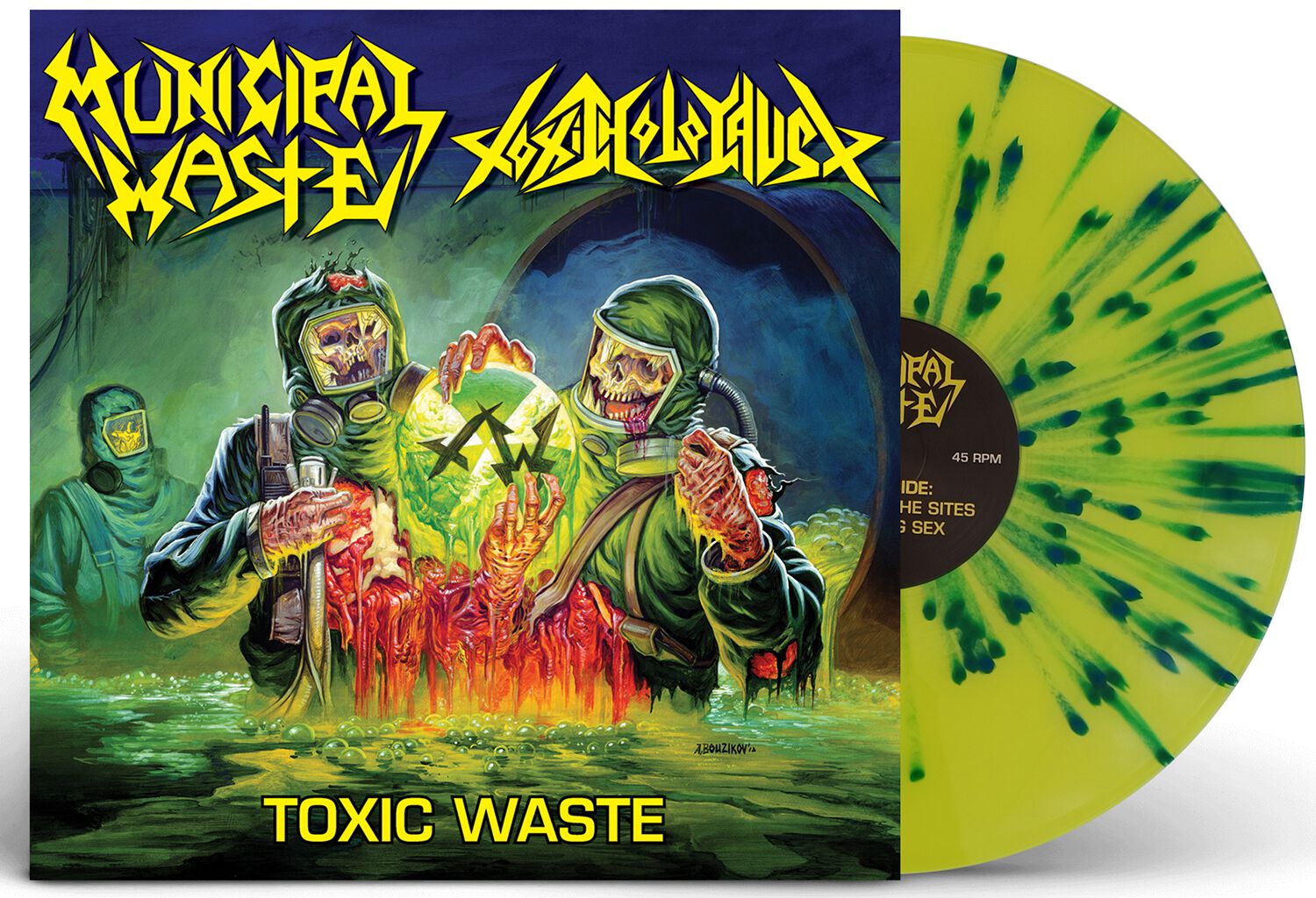 Toxic waste Municipal Waste / Toxic Holocaust SINGLE EMP