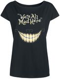 Le Chat Du Cheshire - Mad Mouth, Alice Au Pays Des Merveilles, T-Shirt Manches courtes