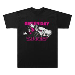 Saviors Illustration, Green Day, T-Shirt Manches courtes