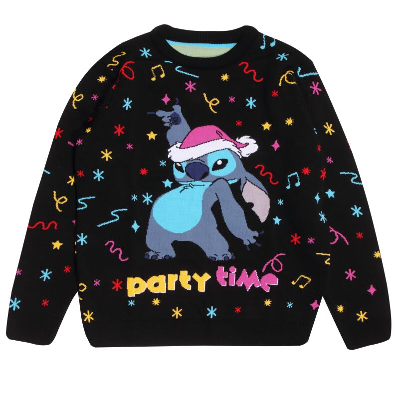 Party Time Lilo Stitch Pull de Noël EMP