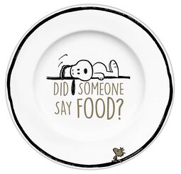 Food, Snoopy, Assiette
