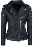 All Over The Road, Gothicana by EMP, Veste en imitation cuir