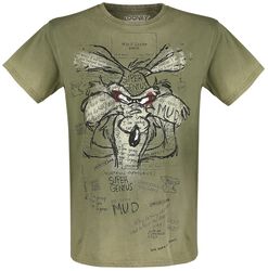 Vil Coyote - Inner Thoughts, Looney Tunes, T-Shirt Manches courtes