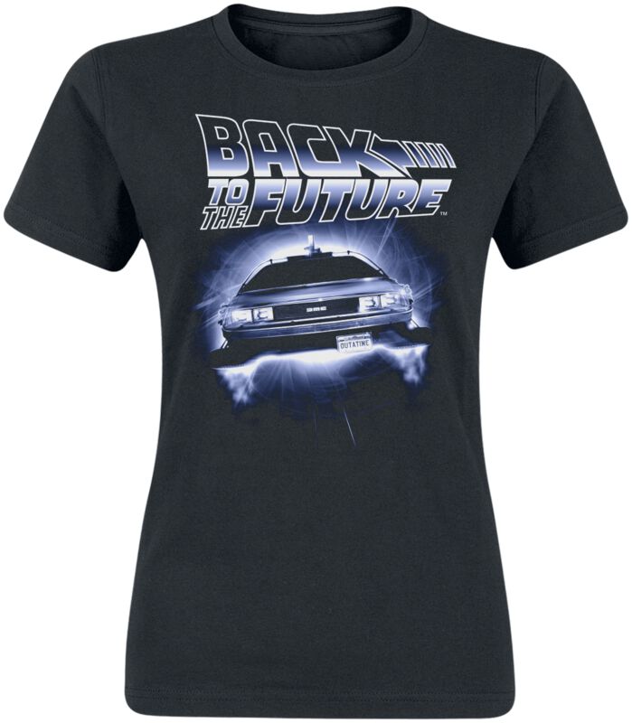 Flying Delorean Retour Vers Le Futur T-Shirt Manches courtes EMP