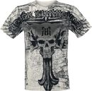 Skull Cross, Rock Rebel by EMP, T-Shirt Manches courtes