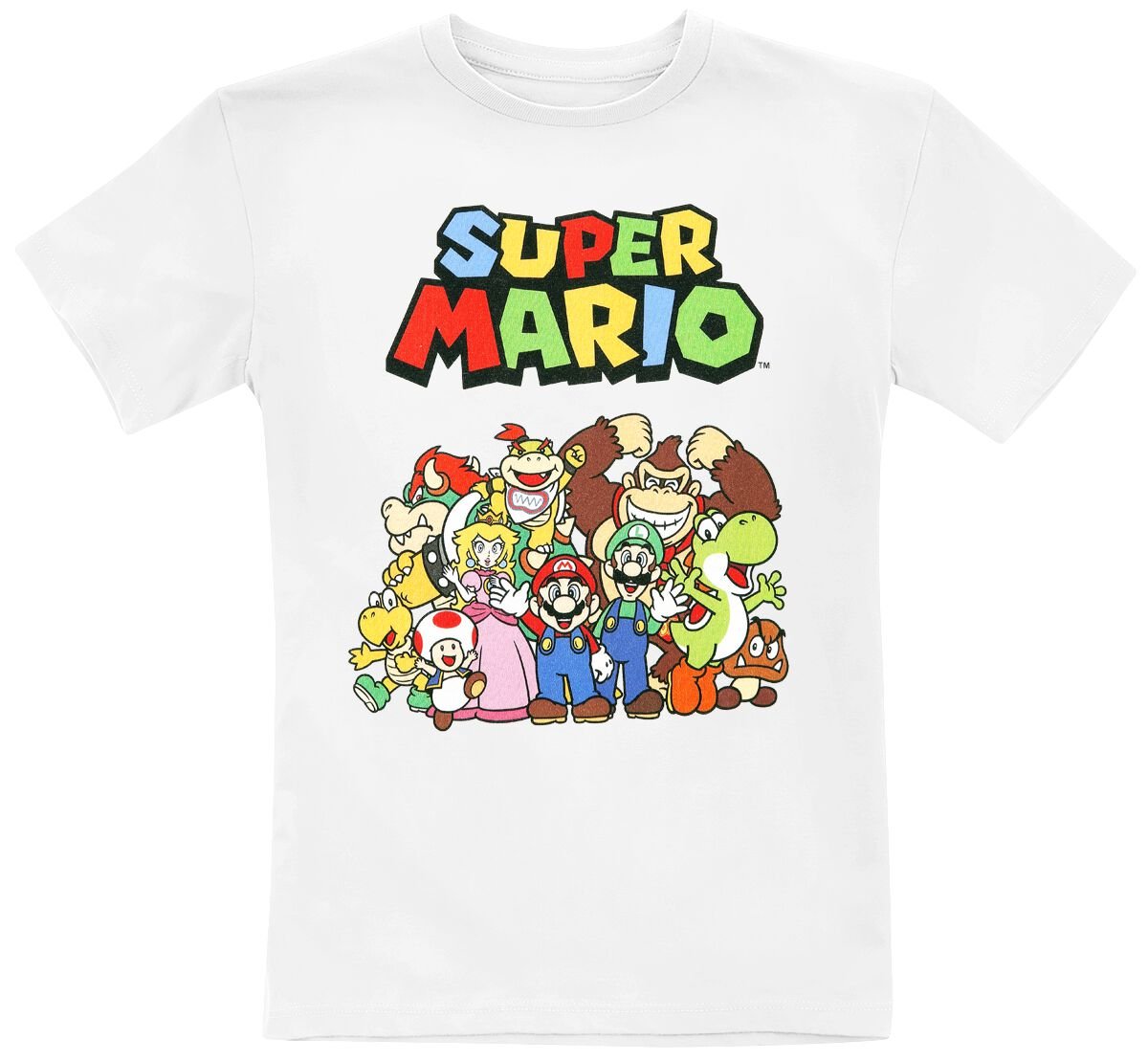 Enfants Personnages Super Mario T-shirt EMP