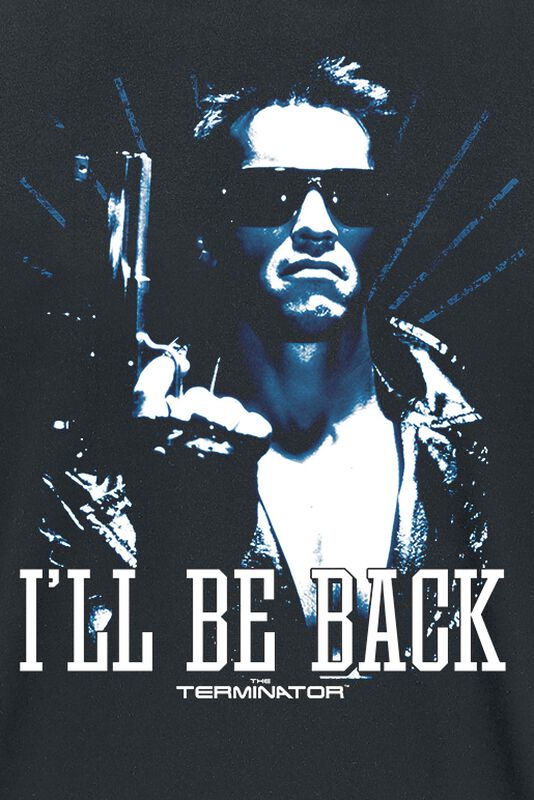 I'll Be Back | Terminator T-Shirt Manches courtes | EMP