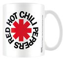 Logo white, Red Hot Chili Peppers, Mug