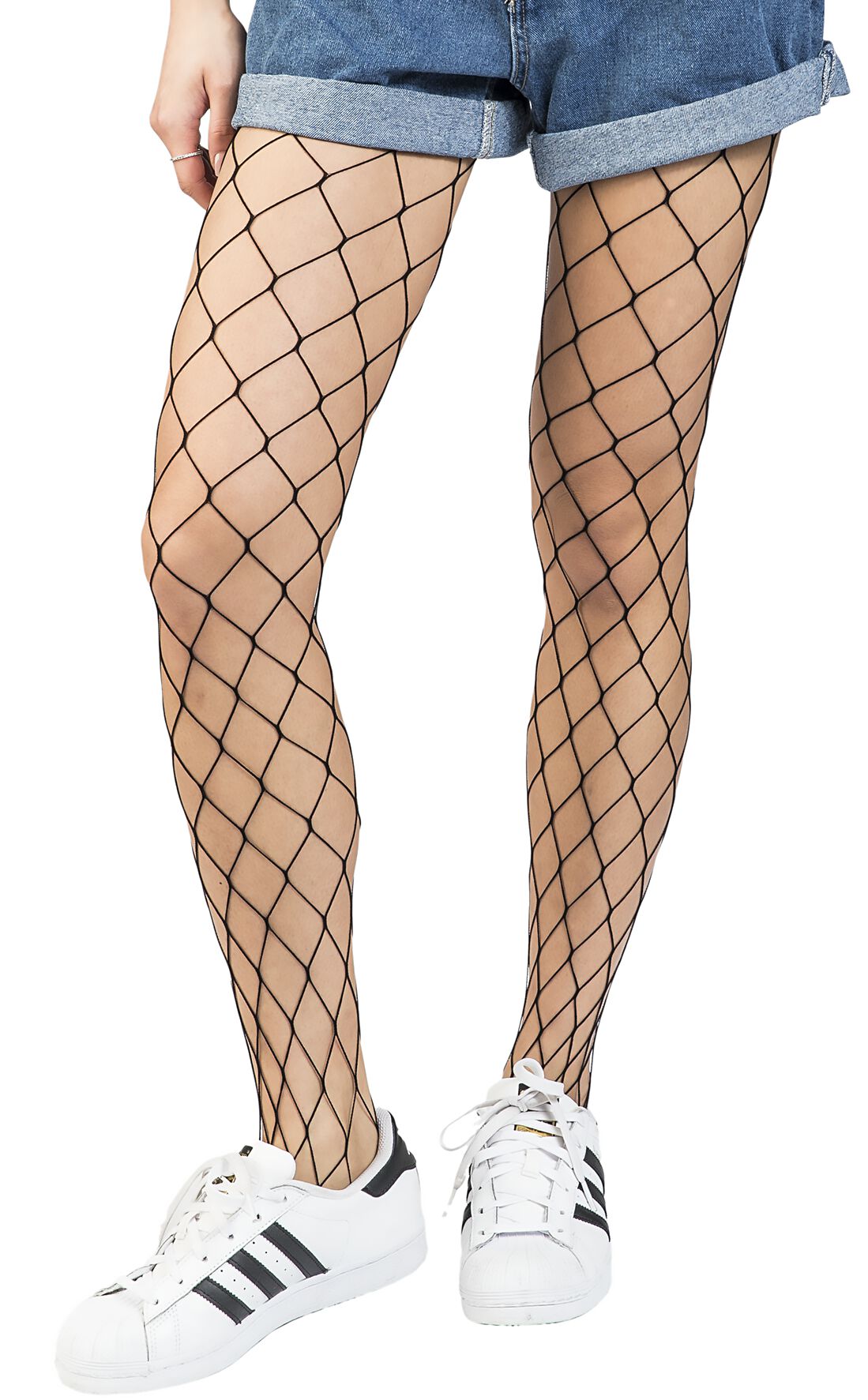 Collants grande taille fantaisie à motifs croisés argentés Pamela mann