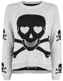 Jenny Heart Skull, Outer Vision, Pull tricoté