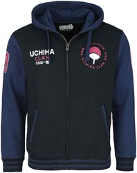 Uchiha, Naruto, Sweat-shirt zippé à capuche