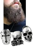 Janus / Coffin / Alchemist, Alchemy Gothic, Perles à barbe