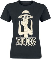 Monkey D. Luffy, One Piece, T-Shirt Manches courtes