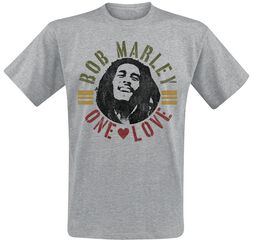 One Love Vintage, Bob Marley, T-Shirt Manches courtes