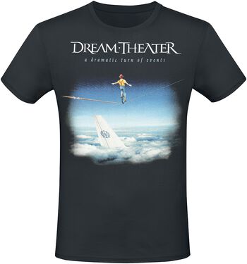 T-Shirt Dream Theater The Astonishing Logo Officiel Homme - Noir