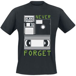 Never Forget, Slogans, T-Shirt Manches courtes