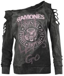 Pink Logo, Ramones, Sweat-shirt