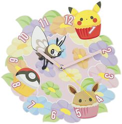 Cupcake, Pokémon, Horloge murale